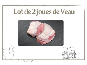 lot 2 Joues de Veau