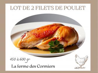 lot 2 filets Poulet